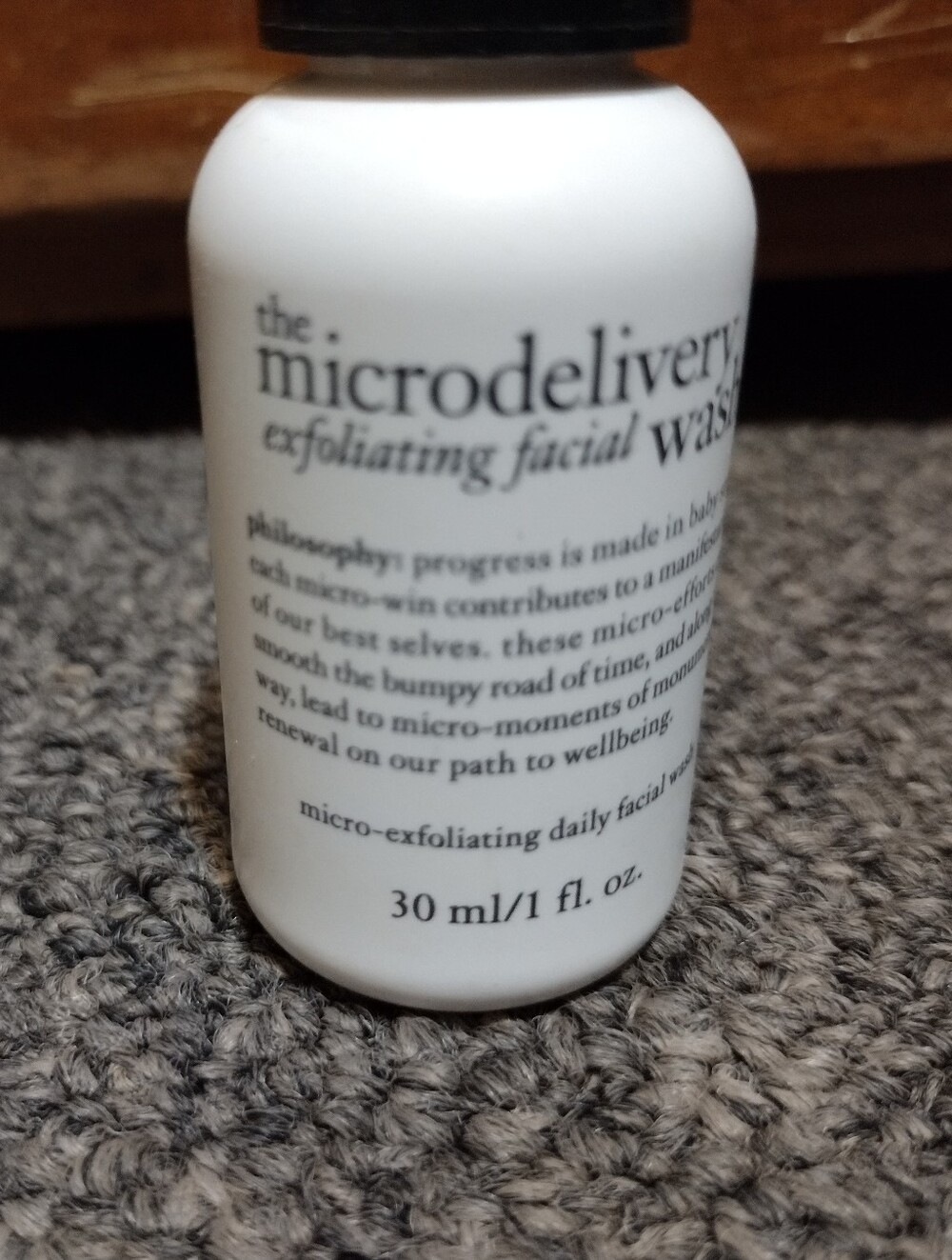 Philosophy White Microdelivery Exfoliating Facial Wash 1 OZ